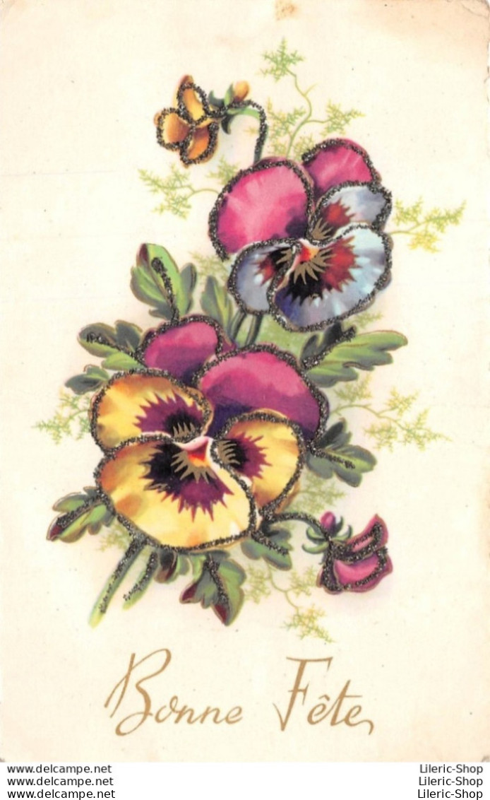 LOT DE 3 CPSM DE FLEURS ±1950 - Blumen
