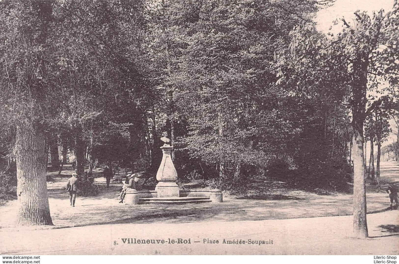 VILLENEUVE-LE-ROI (94) - Place Amédée-Soupault- Cpa - Villeneuve Le Roi