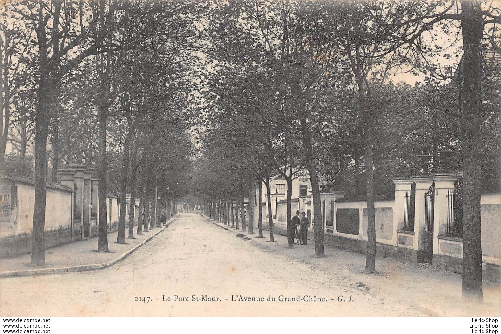 LE PARC ST- MAUR (94) -  L'Avenue Du Grand-Chêne En 1905 - Éditions G.I - Cpa - Autres & Non Classés