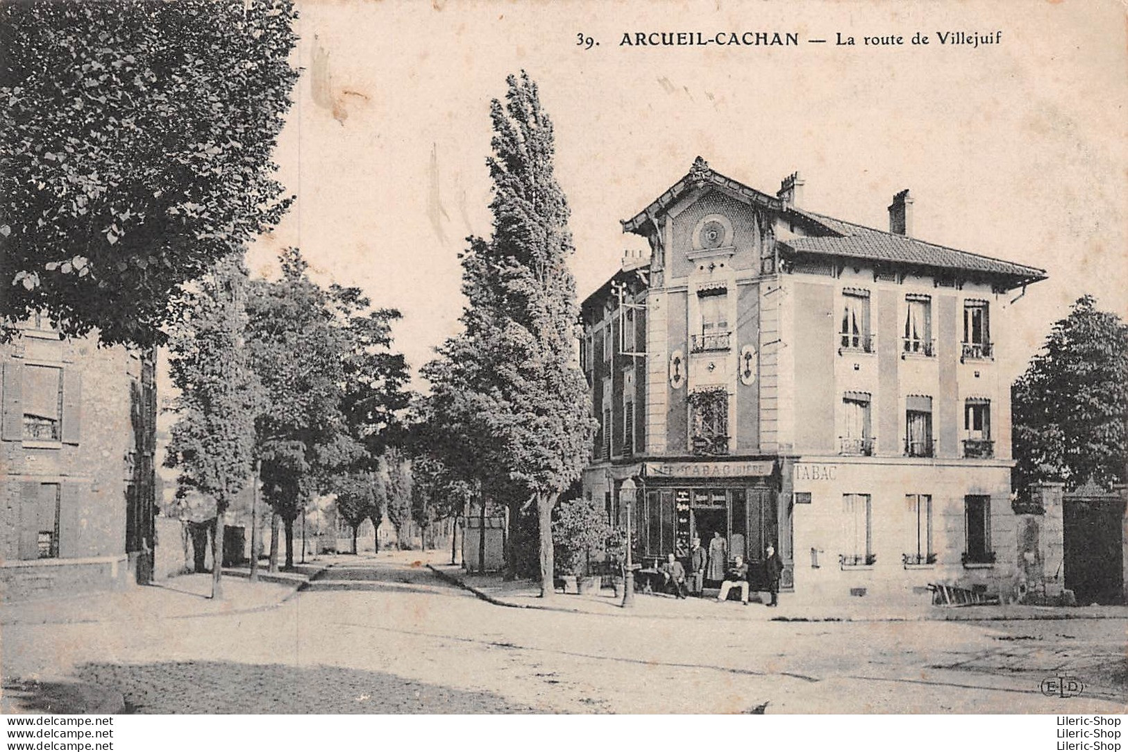 ARCUEIL- CACHAN (94) - La Route De Villejuif - Édition EDL - CPA - Arcueil