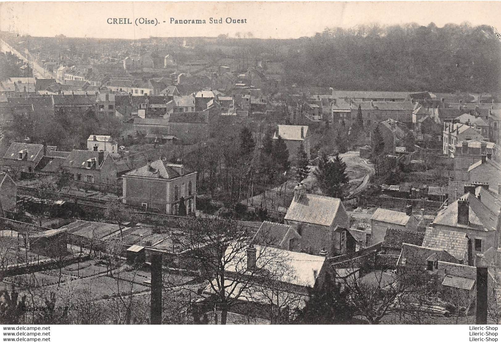 ►CREIL◄60►CPA◄1919►VUE GÉNÉRALE ►PANORAMA SUD OUEST◄ - Creil