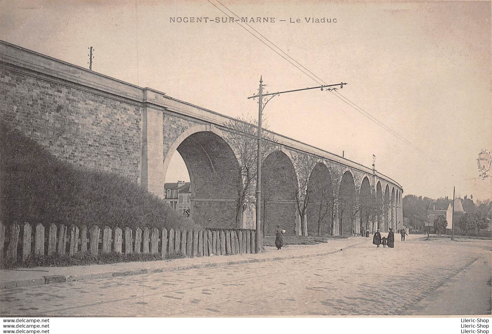 NOGENT-SUR-MARNE (94) - Précurseur (avant 1904) Le Viaduc CPR - Nogent Sur Marne