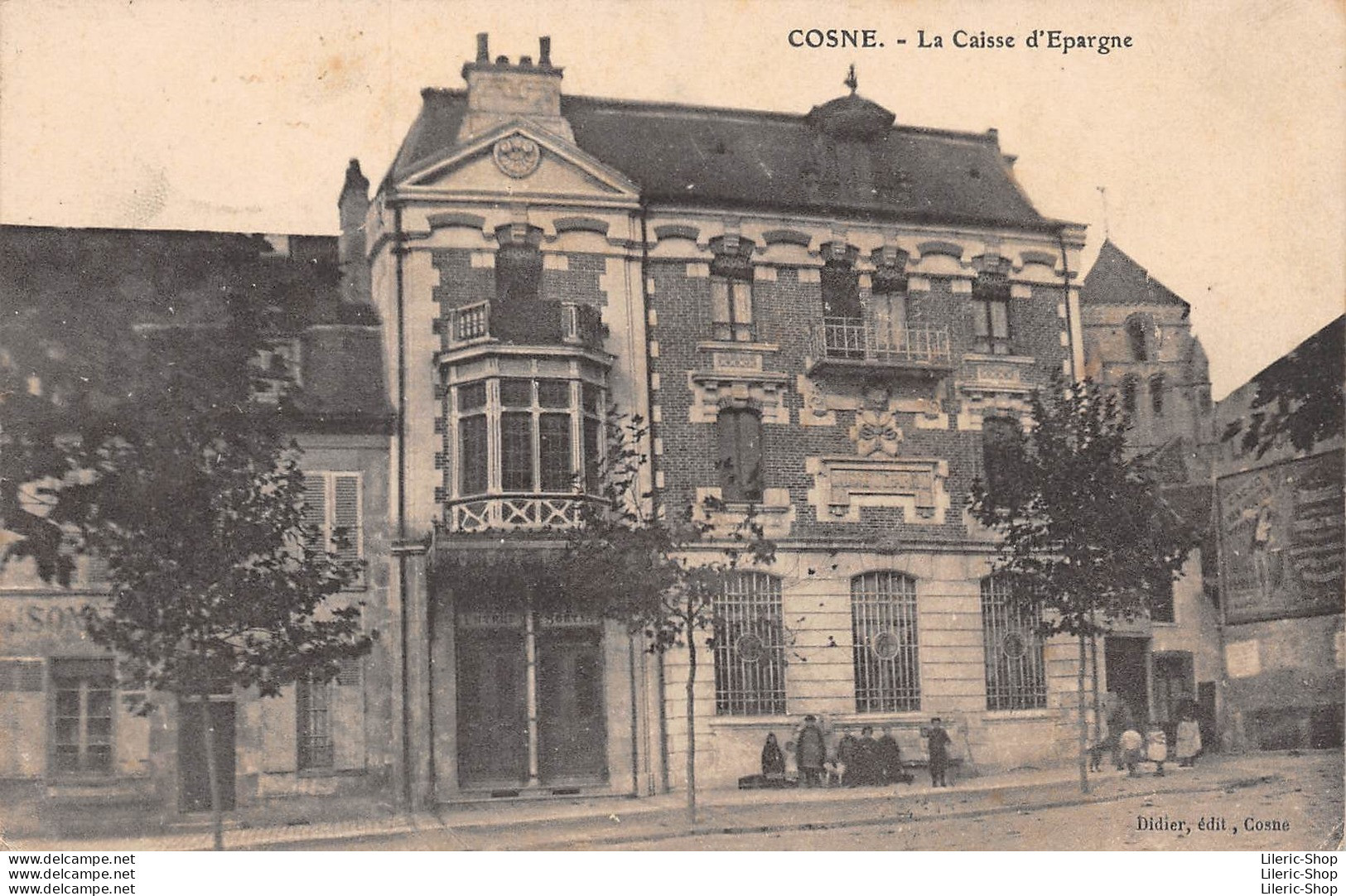 COSNE (58) - La Caisse D'Épargne En 1911 - Didier éditeur, Cosne - Cpa - Cosne Cours Sur Loire