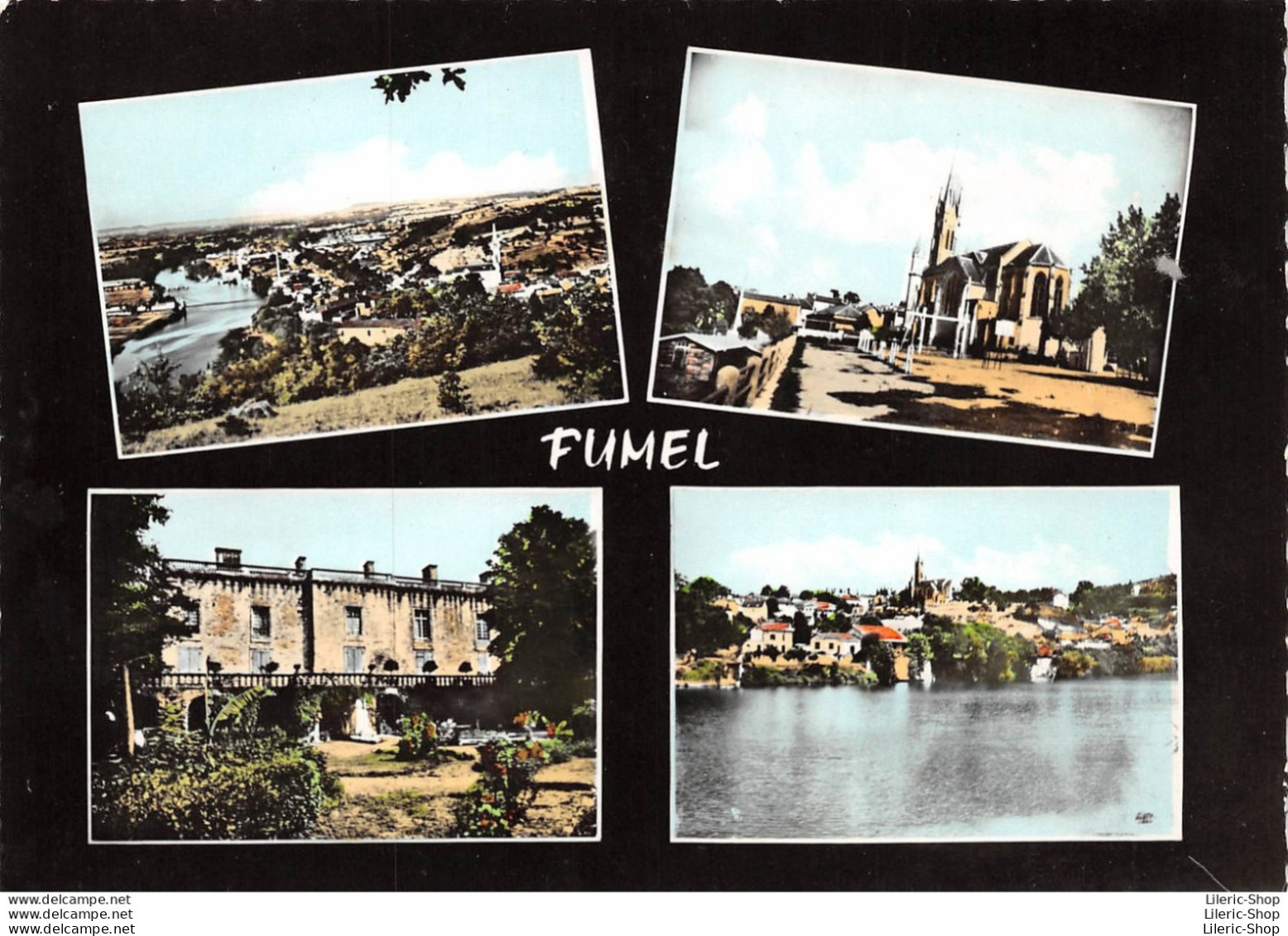 Fumel (47) - Multivues De La Ville Et De Ses Environs - Éditions Apa-Poux - Cpsm - Fumel