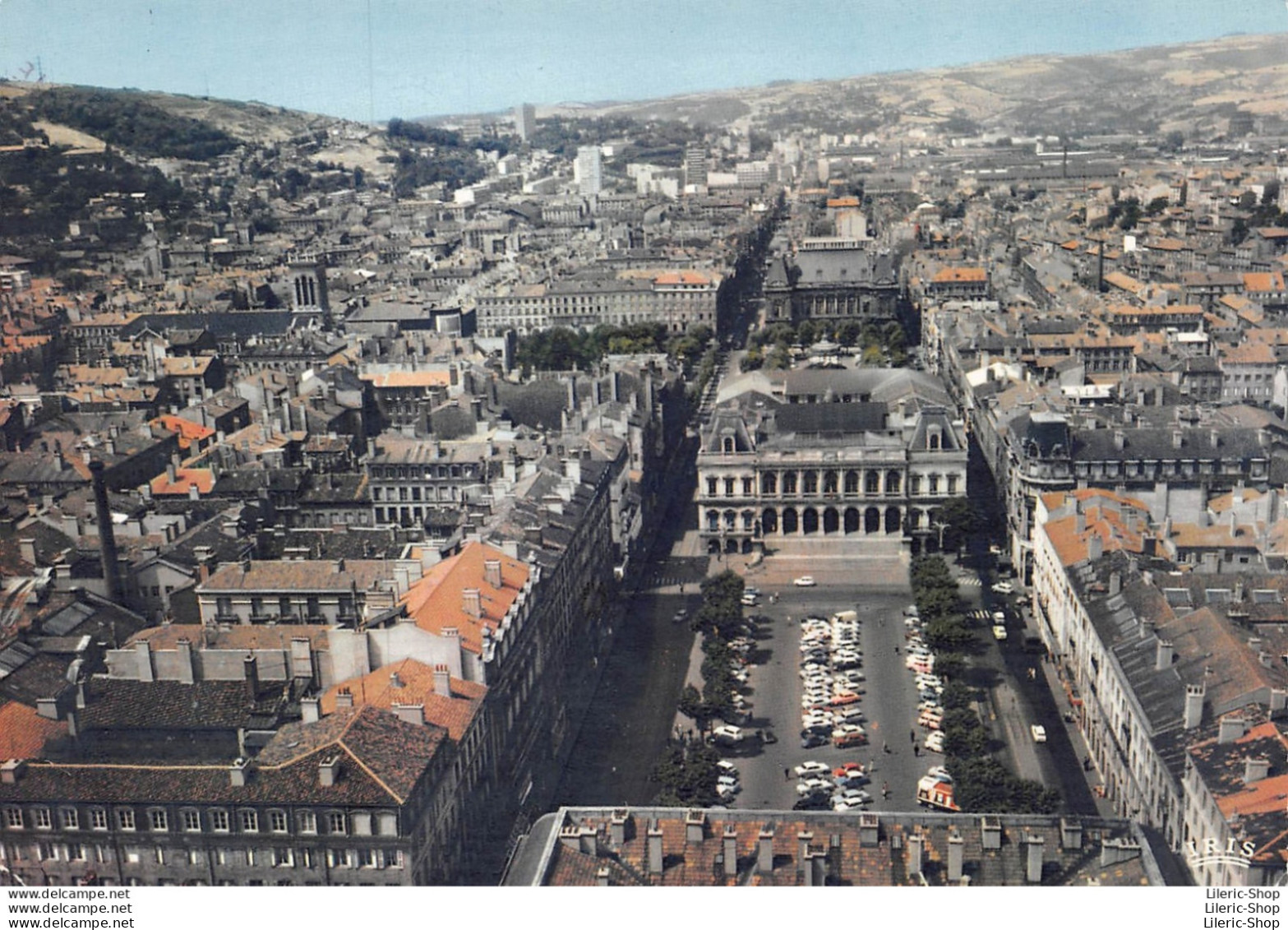 Saint-Étienne (42) - Vue Aérienne Du Centre - Éditions C.A.P - 1967 Cpsm - Saint Etienne