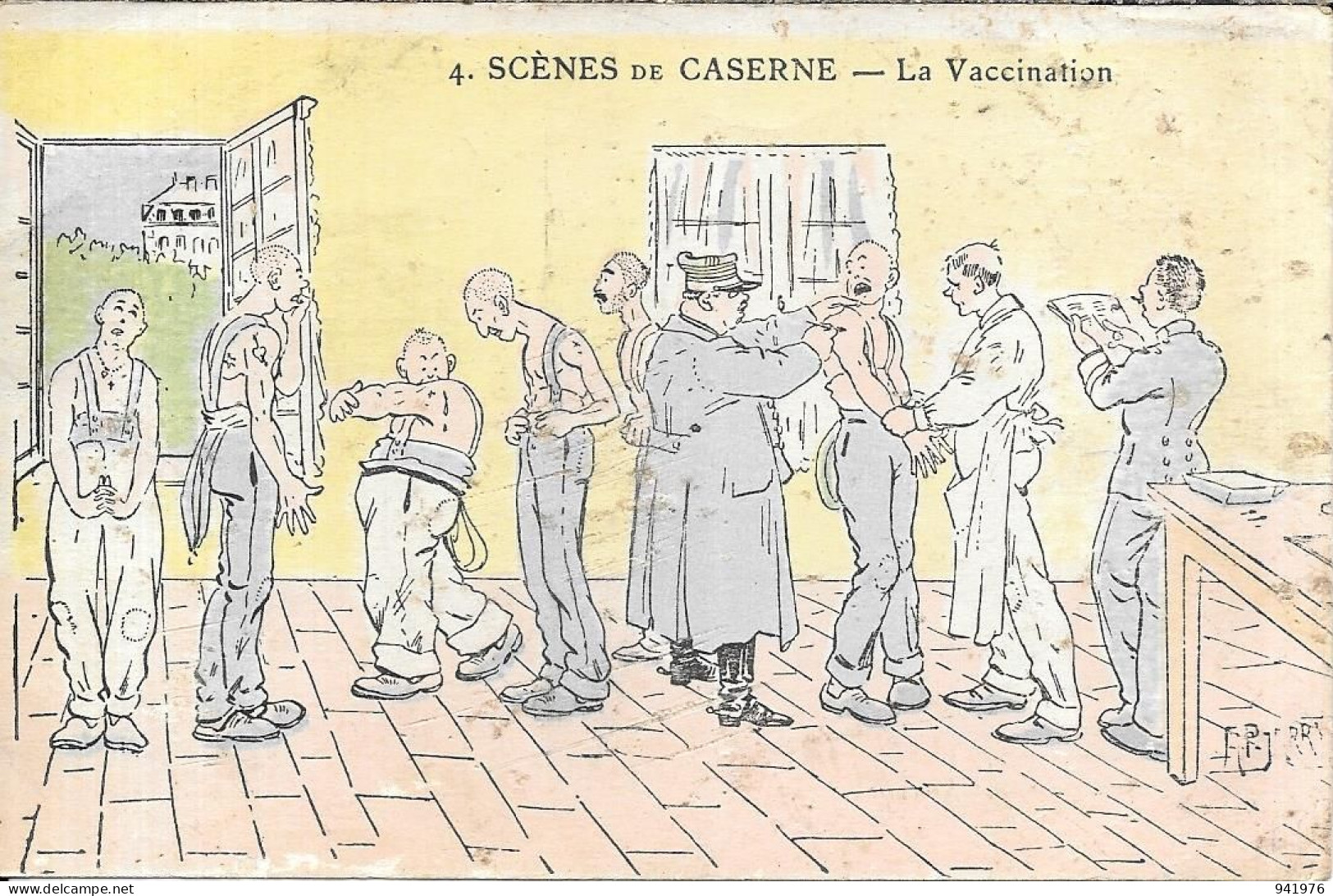 4 SCENES DE CASERNE - Humoristiques