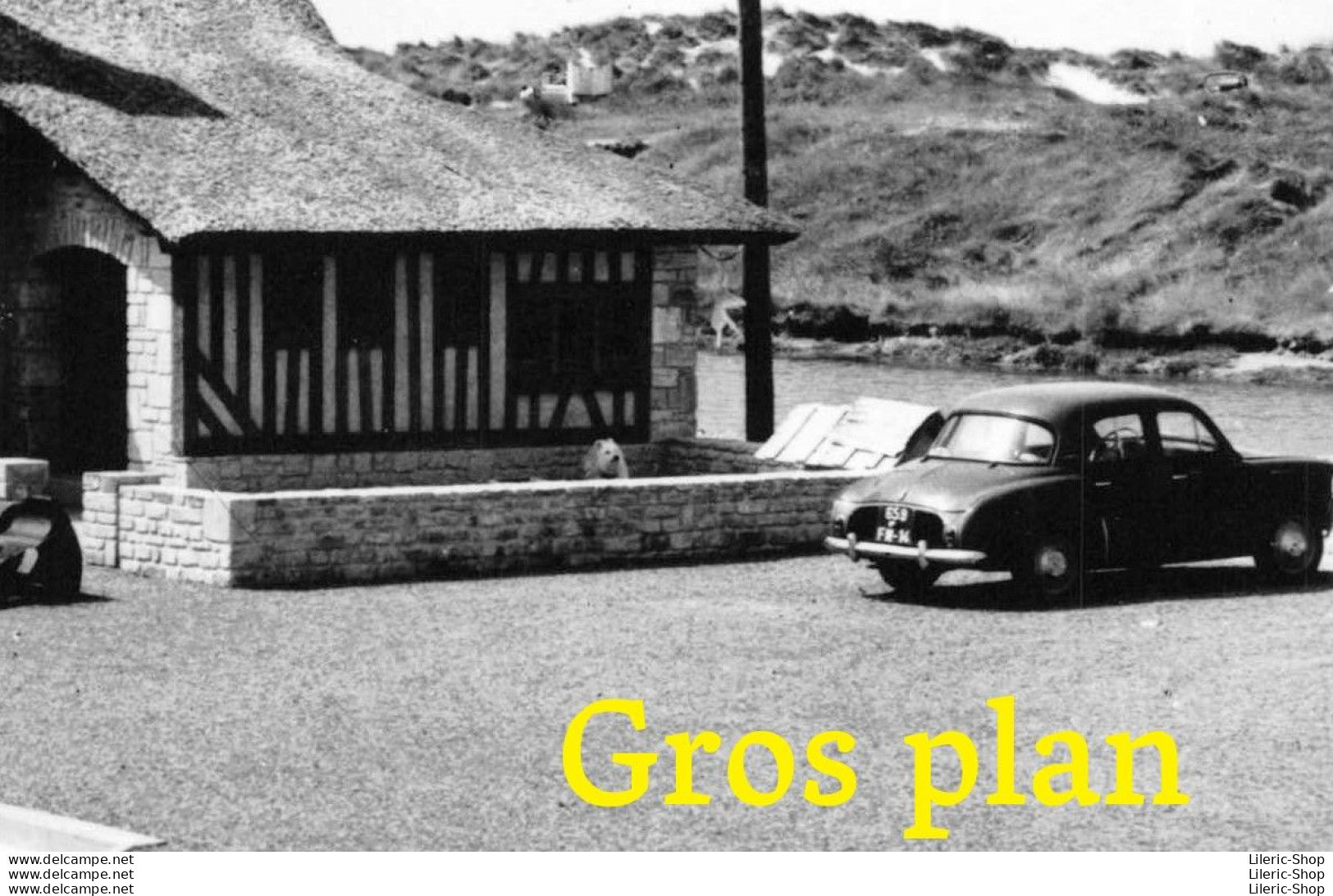 14 - COURSEULLES SUR MER Domaine De L'Ile De Plaisance. # Automobiles #  Renault Dauphine Cpsm - Courseulles-sur-Mer