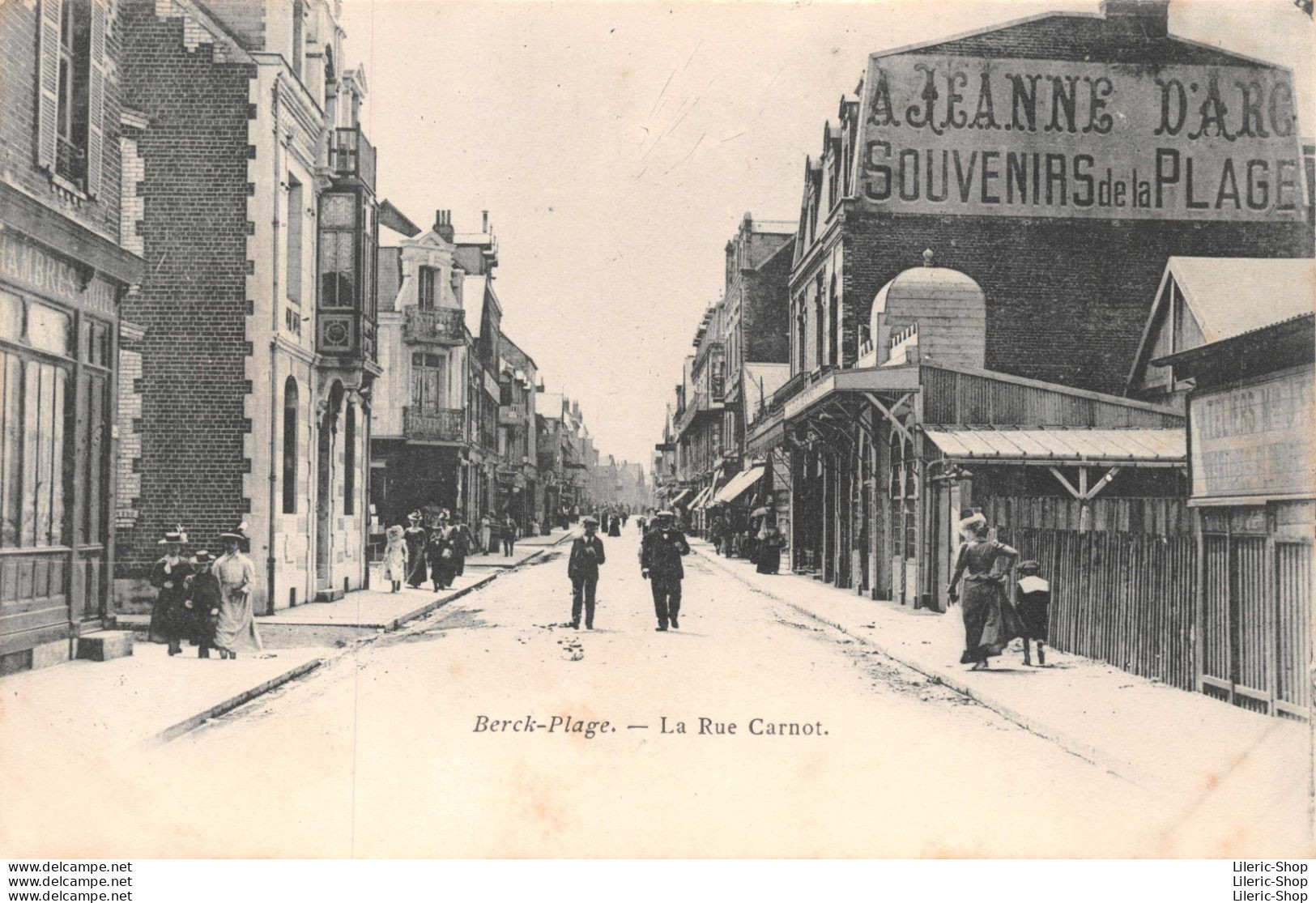 [62] BERCK-PLAGE : La Rue Carnot - BRESSON ÉDITEUR - CPR - Berck