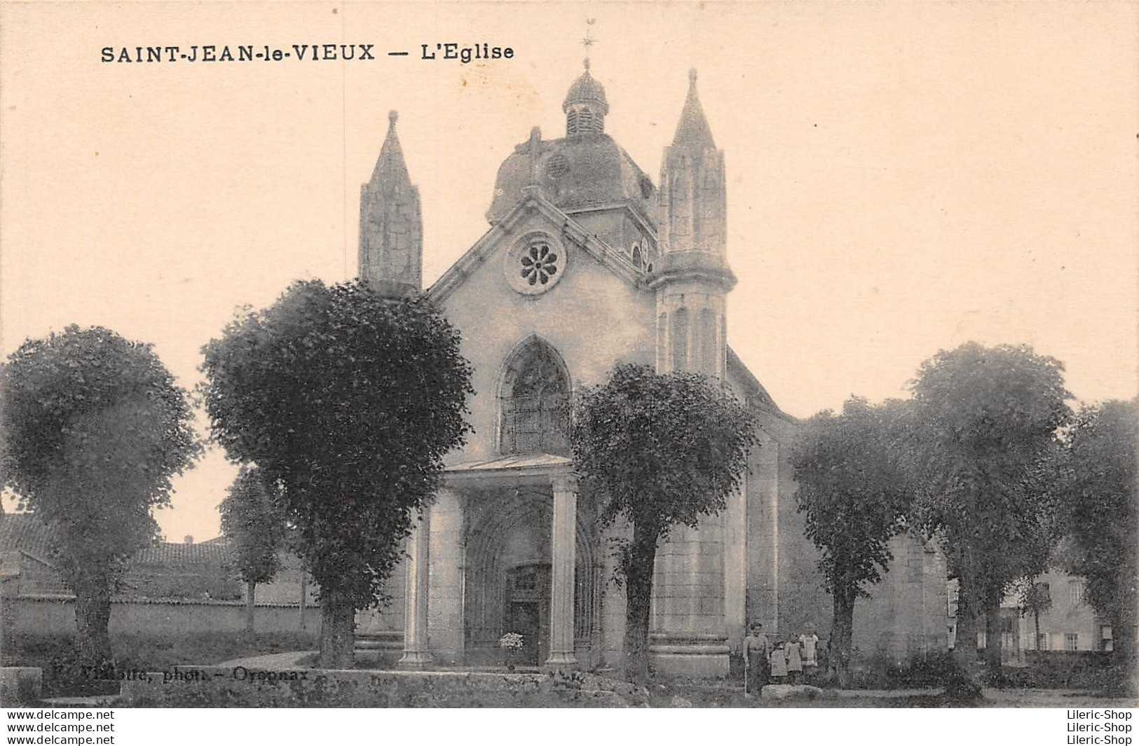 Saint-Jean-le-Vieux (01) - L'Église - Éditions Vialatte Cpa - Unclassified