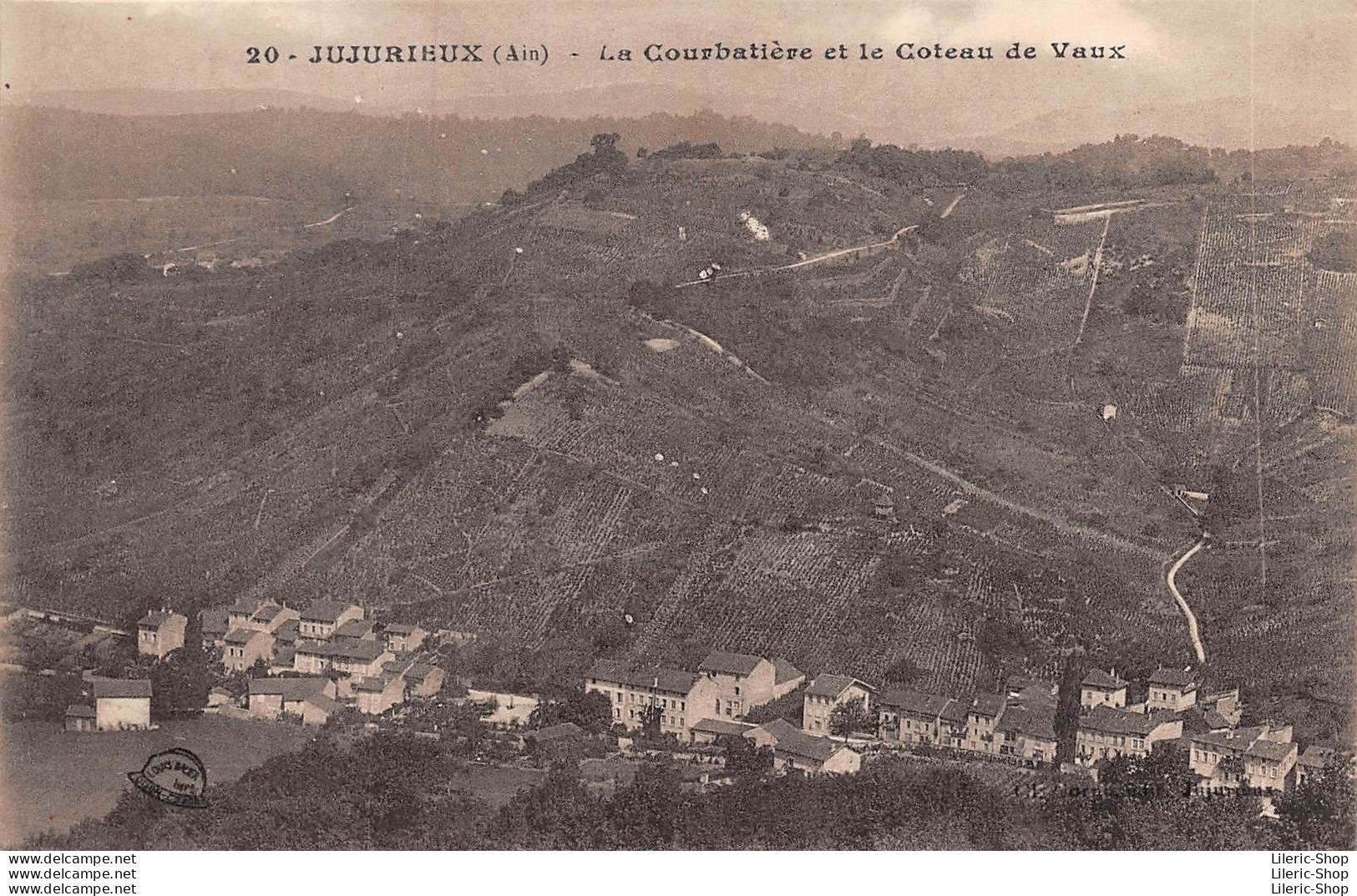 Jujurieux  (01) - La Courbatière Et Le Coteau De Vaux -  (N°20 A. Corne Photo-Éditeur, Jujurieux) Cpa - Unclassified