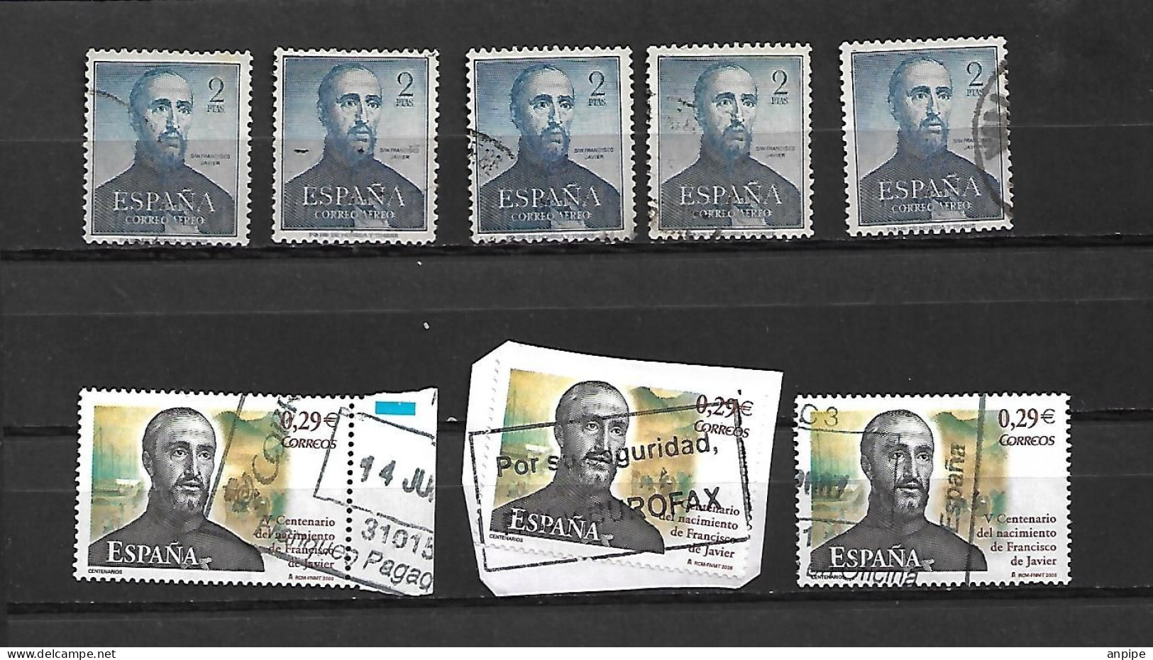 ESPAÑA. SAN FCO. JAVIER - Used Stamps