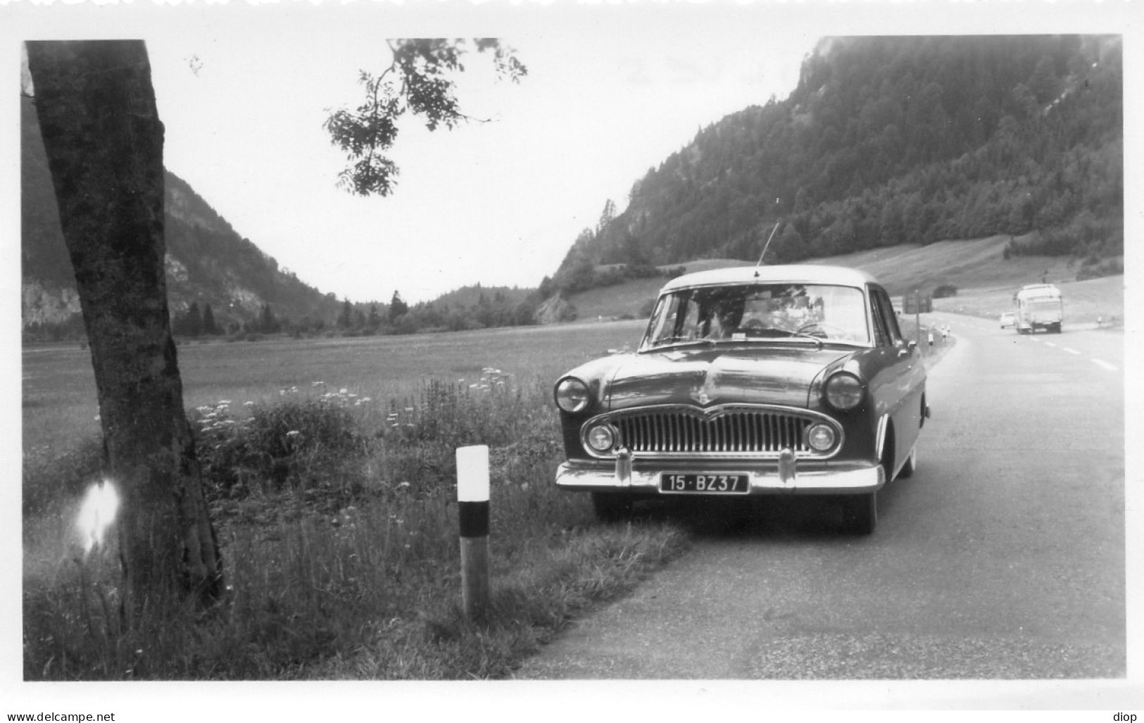 Photo Vintage Paris Snap Shop - La Versailles Auto Car - Automobiles