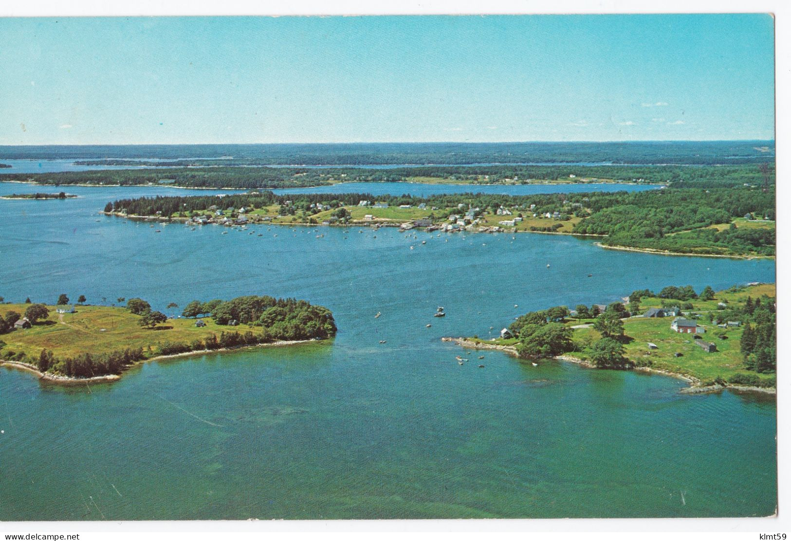 Friendship - Aerial View Of The Harbor With Garrison Island & Bradford Point In Foreground - Other & Unclassified