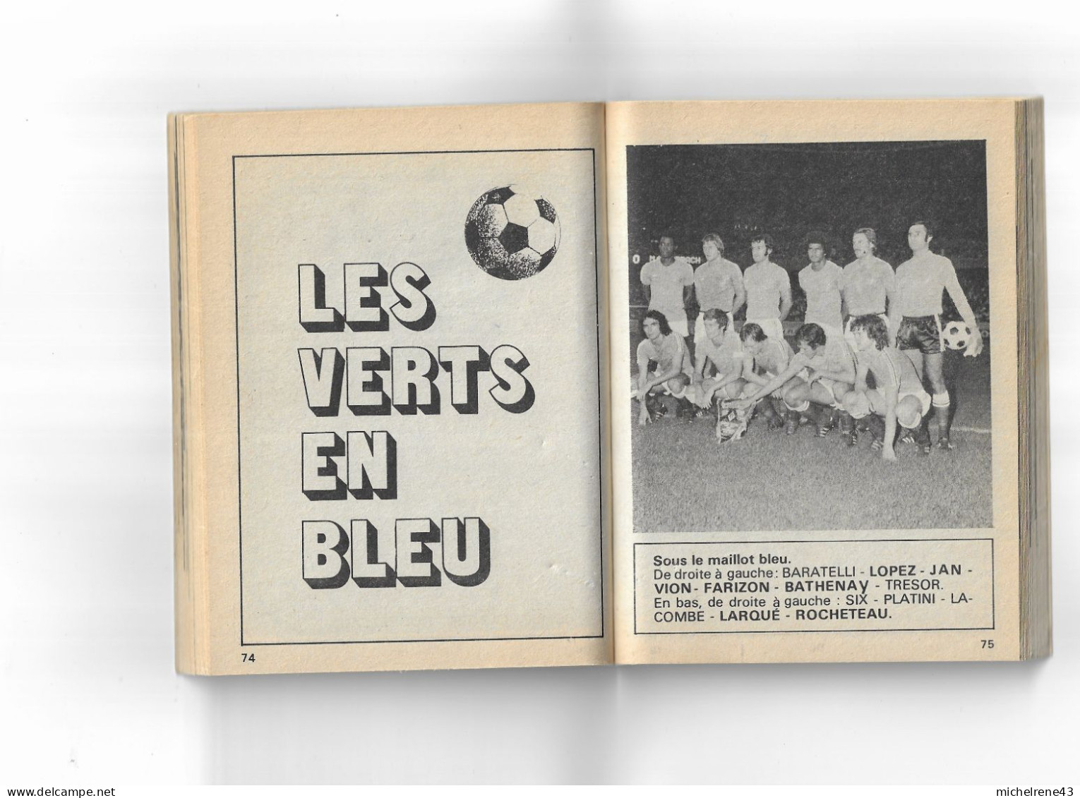 PIF Poche Spécial Football - ALLEZ Les VERTS  1977 - Fussball