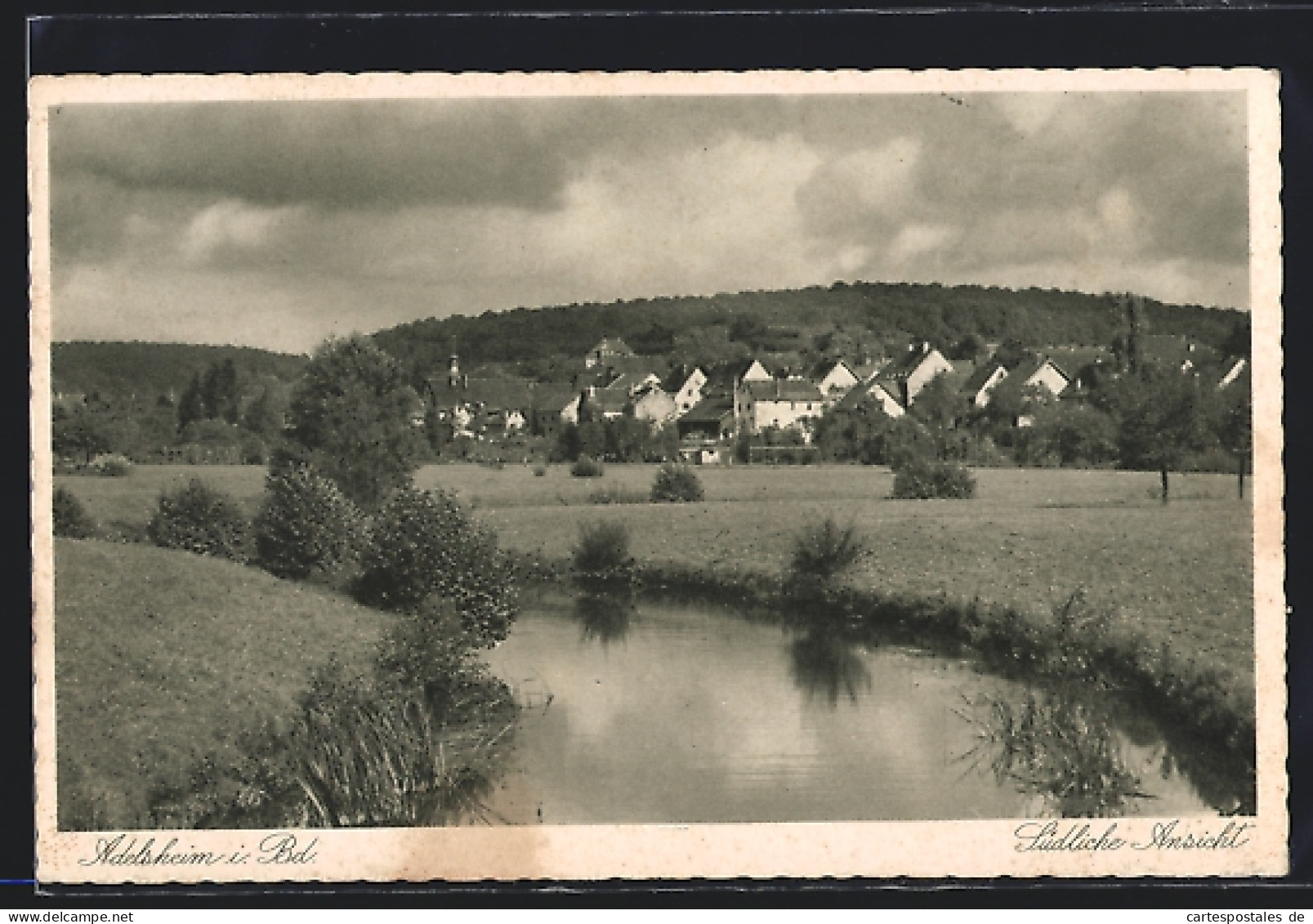 AK Adelsheim I. Bd., Südliche Ansicht  - Adelsheim