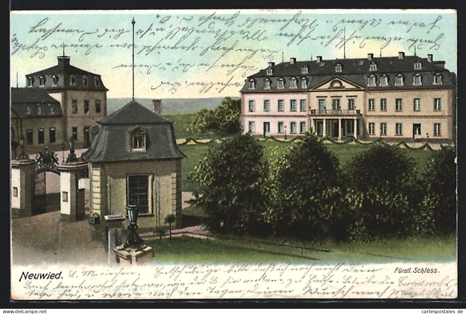 AK Neuwied, Fürstl. Schloss  - Neuwied