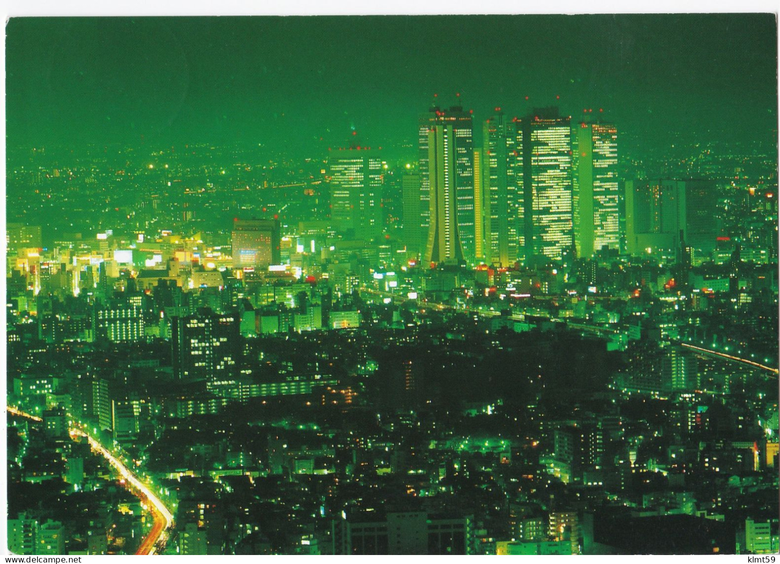 Tokyo - Shinjuku Skycrapers In The Evening - Tokyo