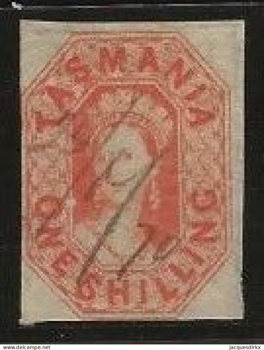 Tasmania       .   SG    .  41 (2 Scans)      .   O      .     Cancelled - Used Stamps