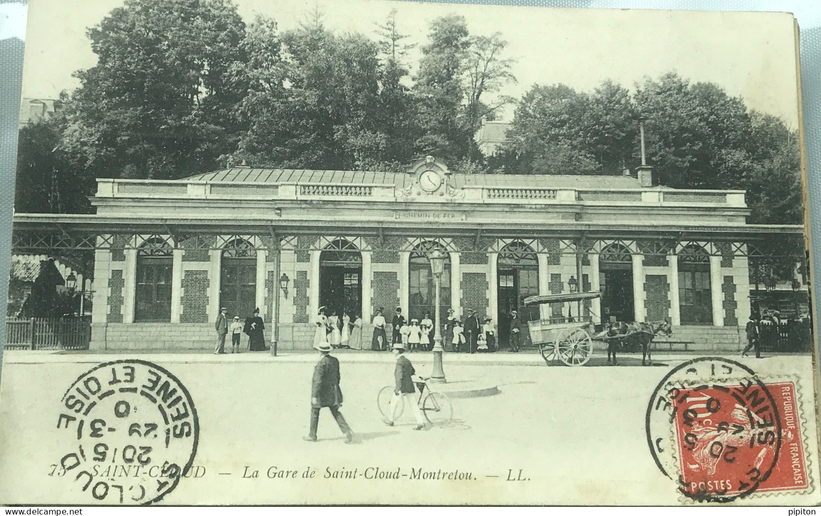 Saint Cloud La Gare De Saint Cloud Montretou - Saint Cloud