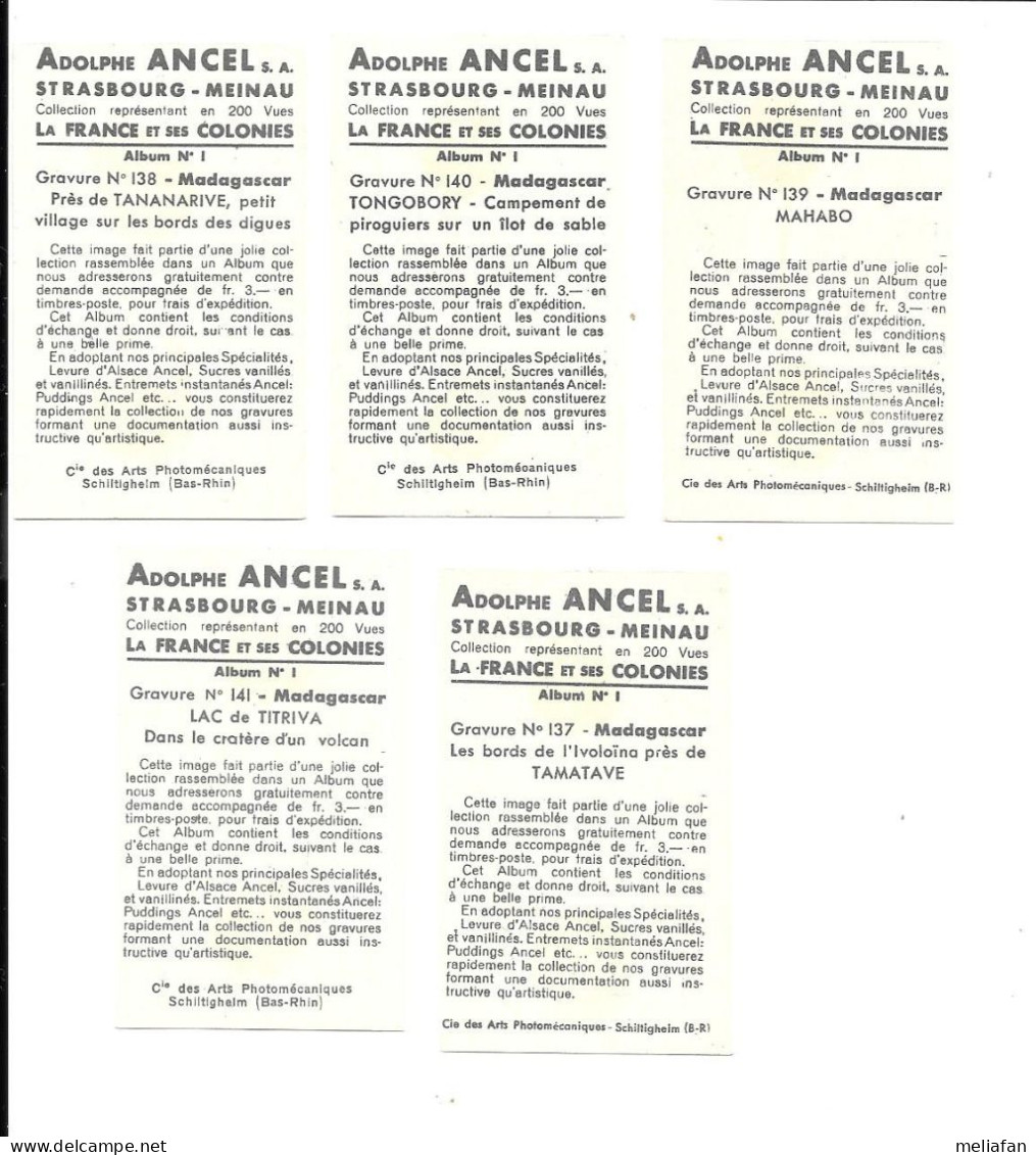 DQ05 - IMAGES ADOLPHE ANCEL - MADAGASCAR - MAHABO - TAMATAVE - TONGOBORY - LAC DE TITRIVA - Autres & Non Classés