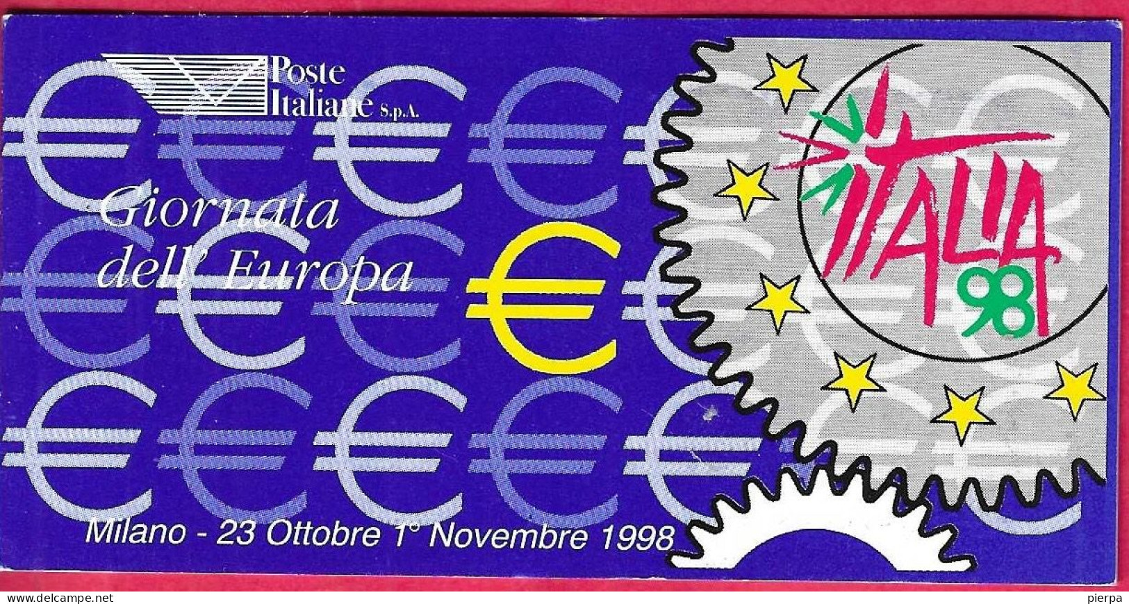 ITALIA - 1999 - ITALIA 98 - NUOVO MNH (YVERT C2337 - MICHEL 2604 - SS C 20) - Carnets