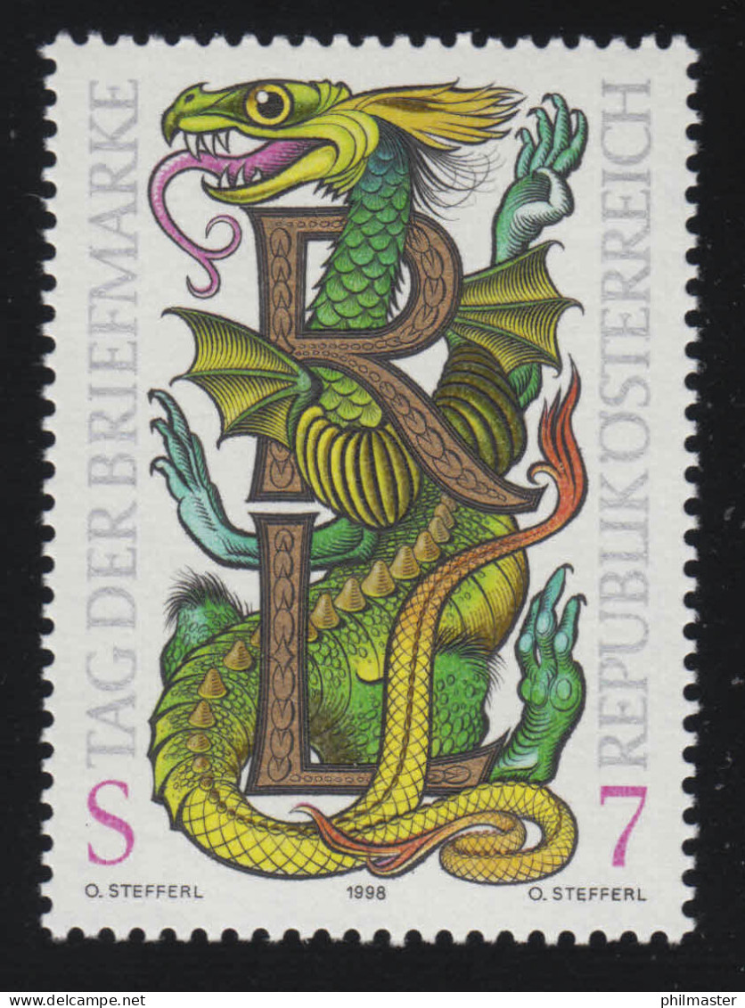 2260 Tag Der Briefmarke, Buchstabenpaar "R" Und "L", 7 S, Postfrisch  ** - Ungebraucht
