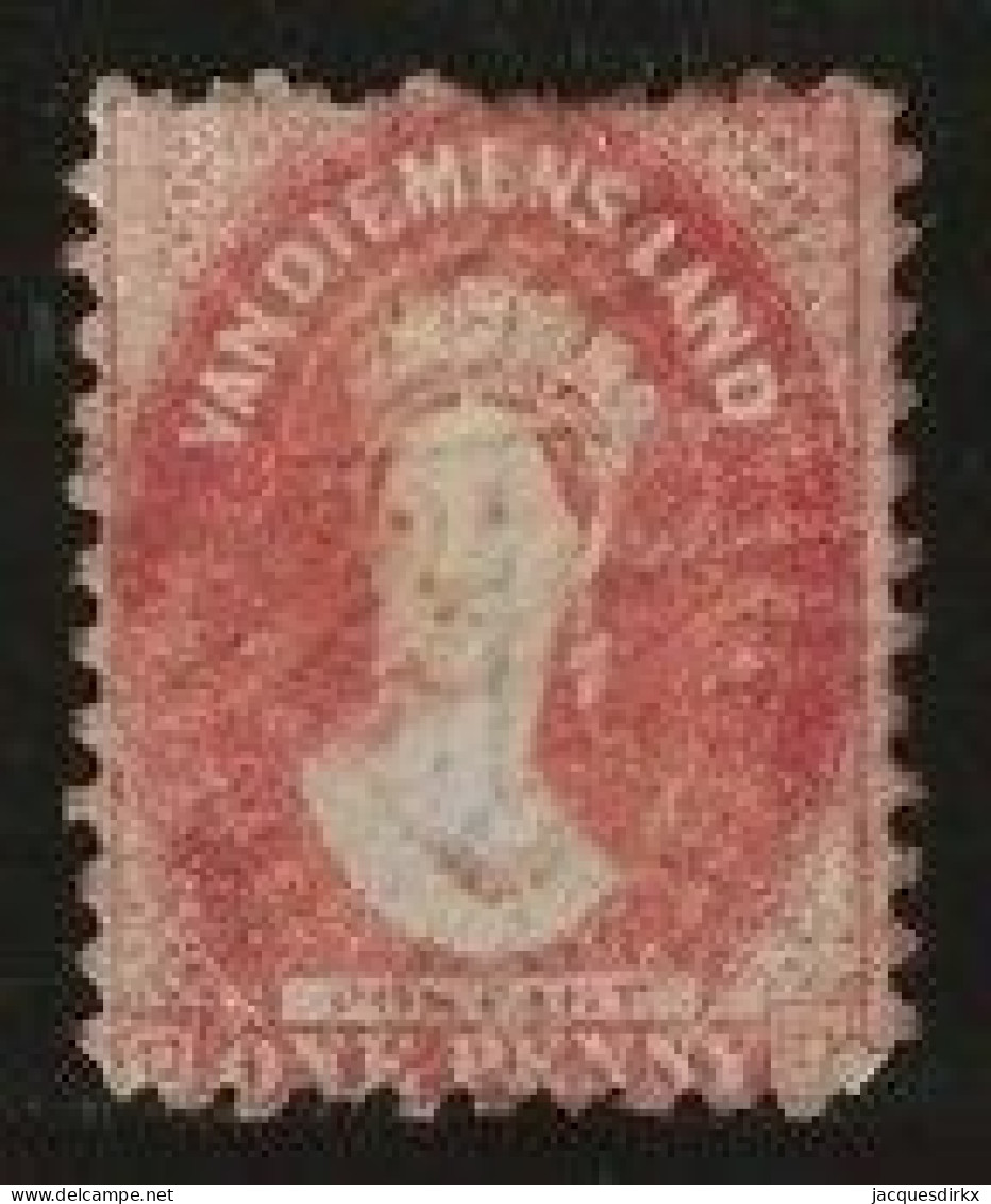 Tasmania       .   SG    .  58  (2 Scans)      .   O      .     Cancelled - Used Stamps