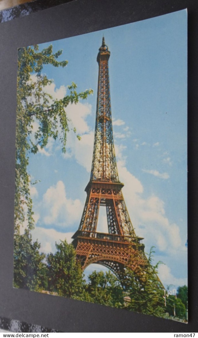Paris - La Tour Eiffel Vue Des Jardins Du Palais De Chaillot - Editions D'art Yvon - Tour Eiffel