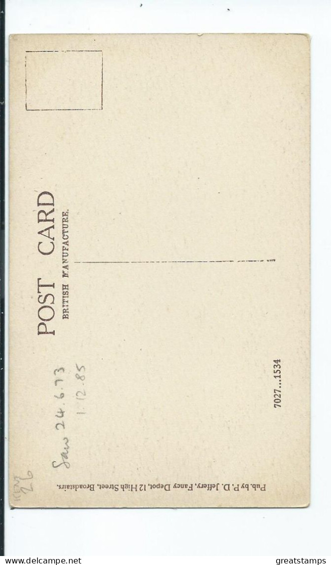 Postcard Kent Broadstairs York Gate    Unused - Sonstige & Ohne Zuordnung