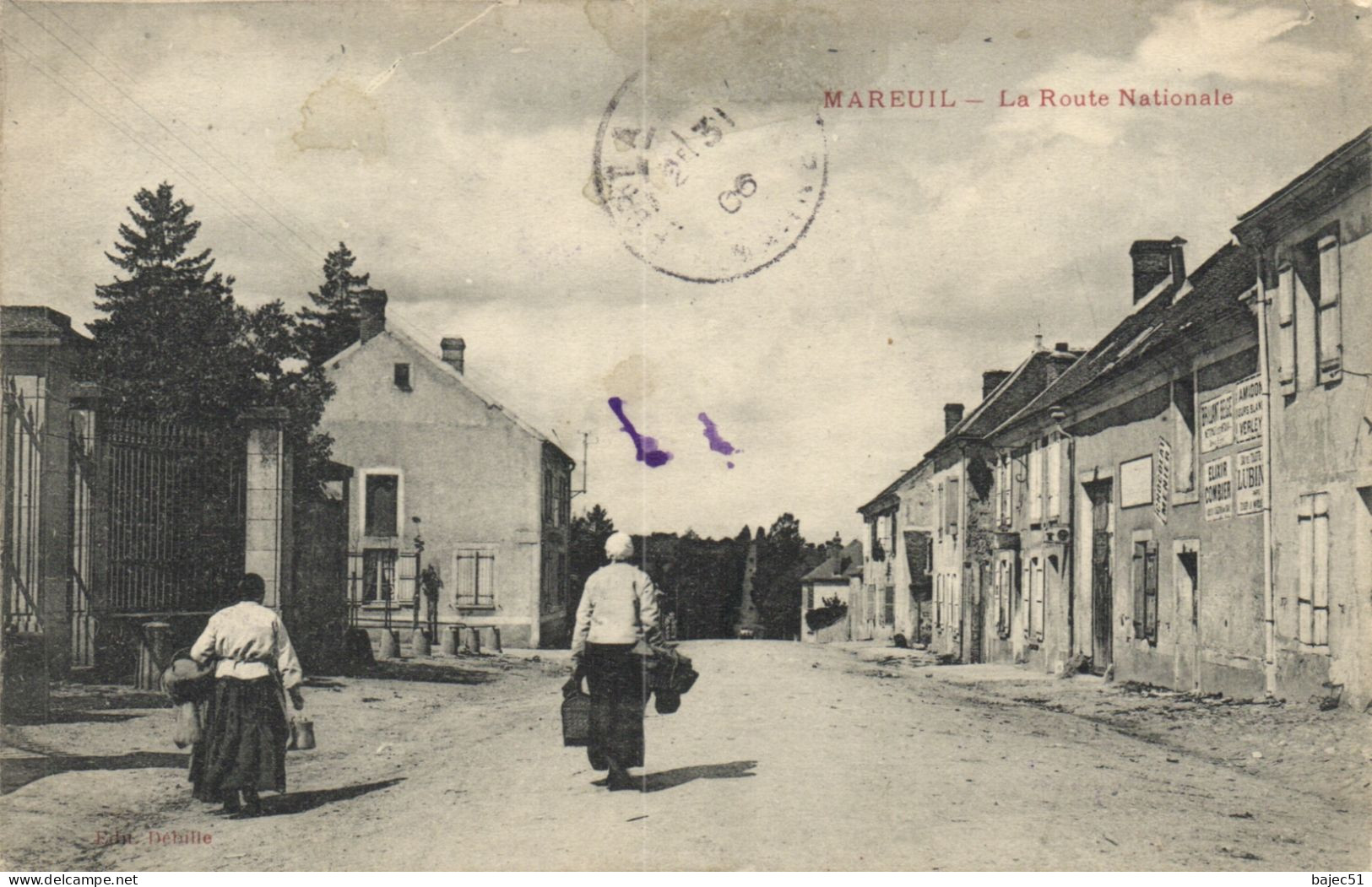 Mareuil Sur Ay - La Route Nationale - Mareuil-sur-Ay