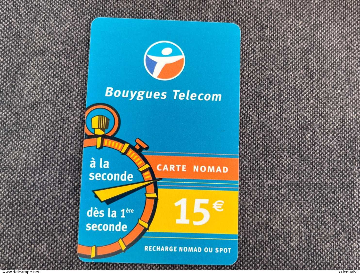 Nomad / Bouygues Nom Pu22a - Cellphone Cards (refills)