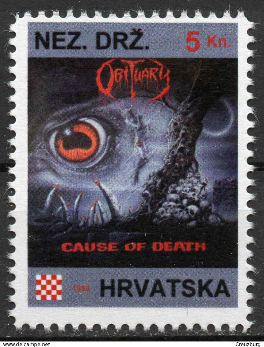 Orbituary - Briefmarken Set Aus Kroatien, 16 Marken, 1993. Unabhängiger Staat Kroatien, NDH. - Croatia