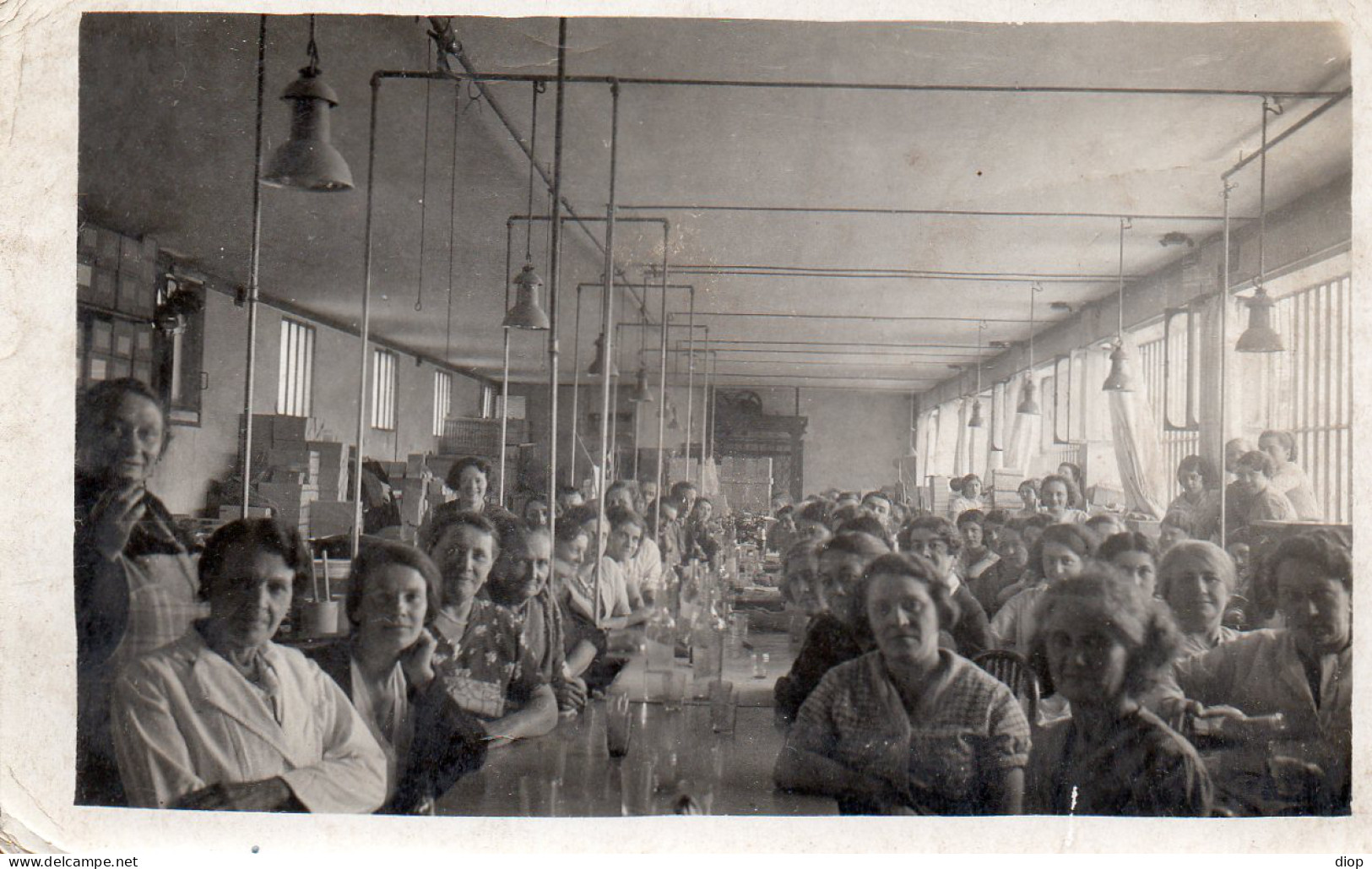 Photo Vintage Paris Snap Shop -femme Women Atelier Travail Work - Métiers