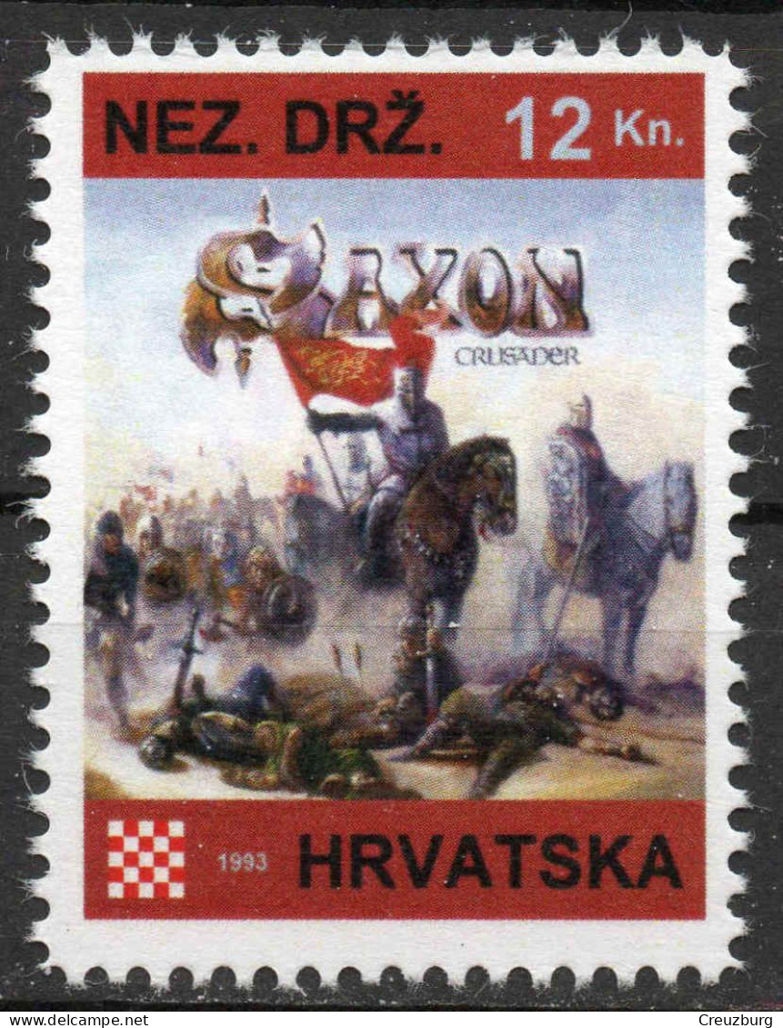 Saxon - Briefmarken Set Aus Kroatien, 16 Marken, 1993. Unabhängiger Staat Kroatien, NDH. - Croatie