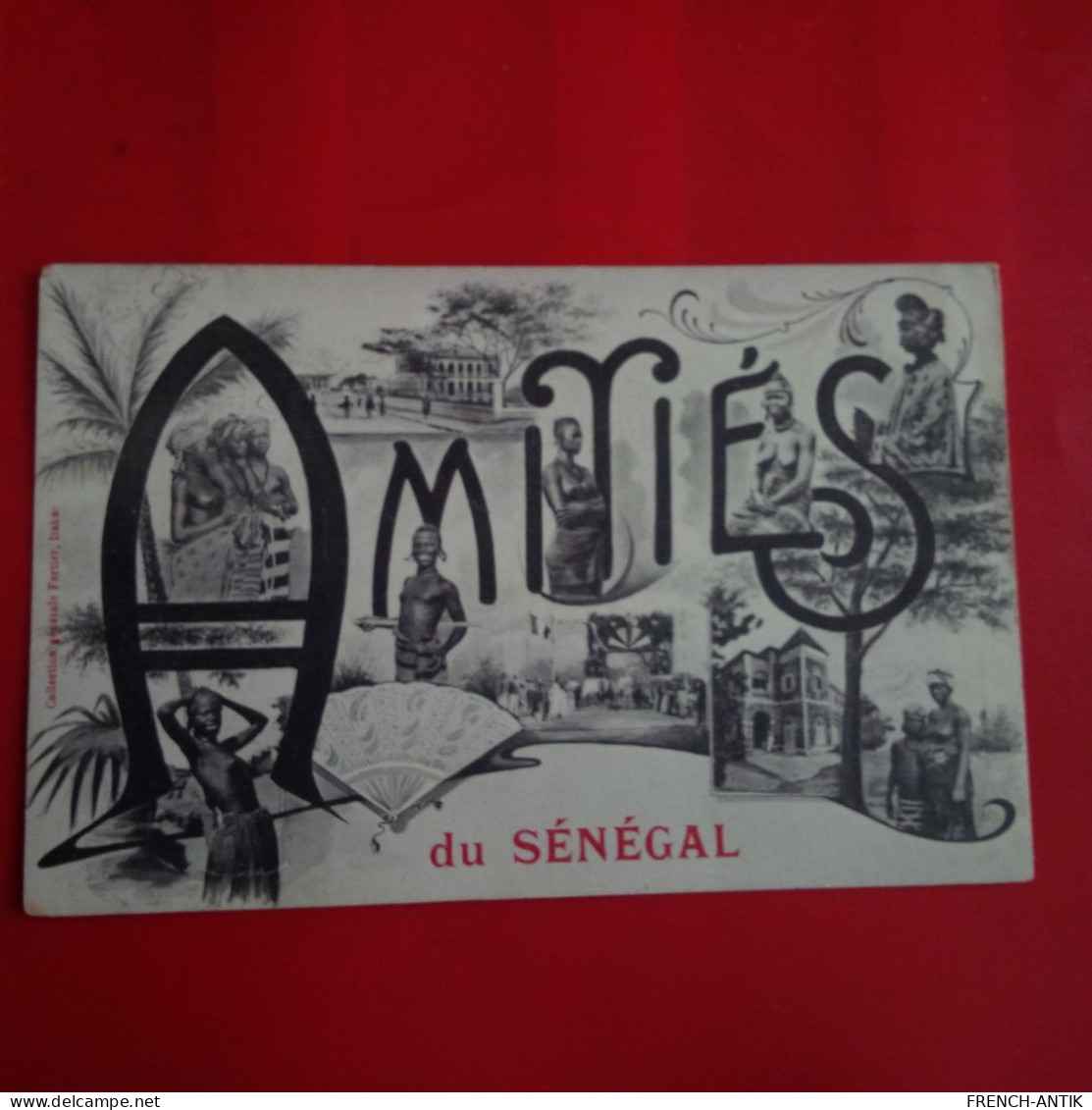 AMITIES DU SENEGAL CORRESPONDANCE MILITAIRE SERGENT MAJOR DAKAR - Sénégal