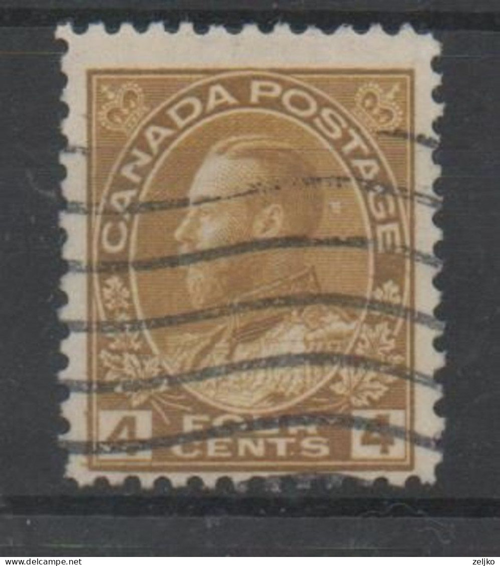 Canada, Used, 1922, Michel 108 - Usados
