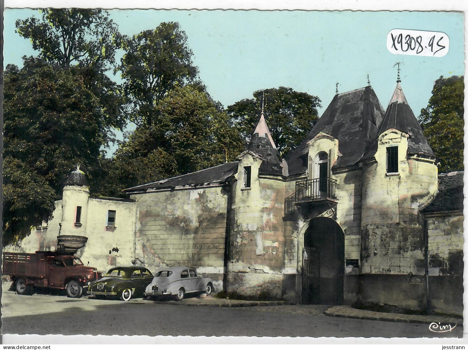 HERBLAY- LE CHATEAU- LA MAISON DE REPOS- BELLES AUTOMOBILES ET CAMION- CPSM- CIM 2 - Herblay