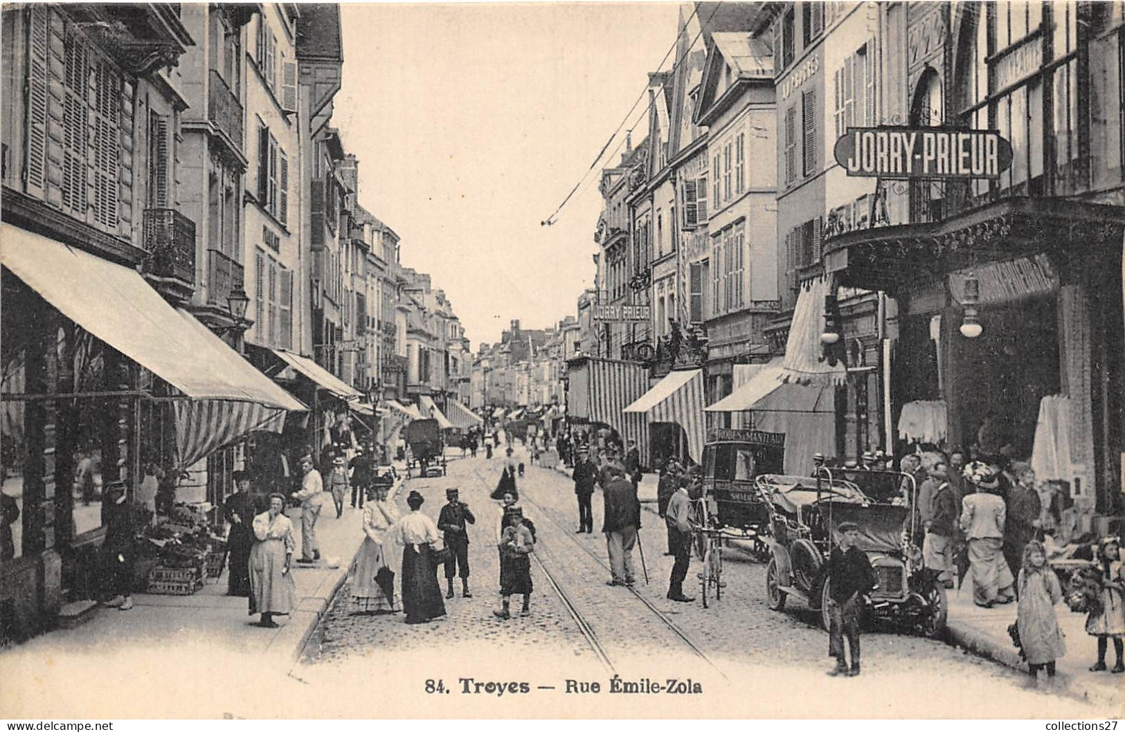 10-TROYES- RUE EMILE ZOLA - Troyes