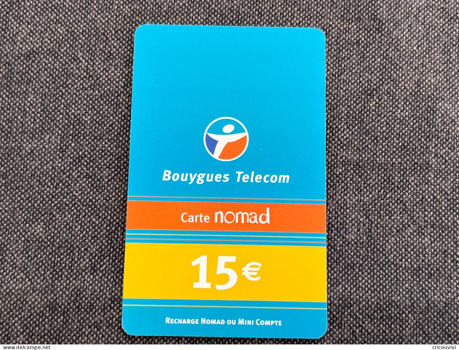 Nomad / Bouygues Nom Pu24 - Mobicartes (recharges)