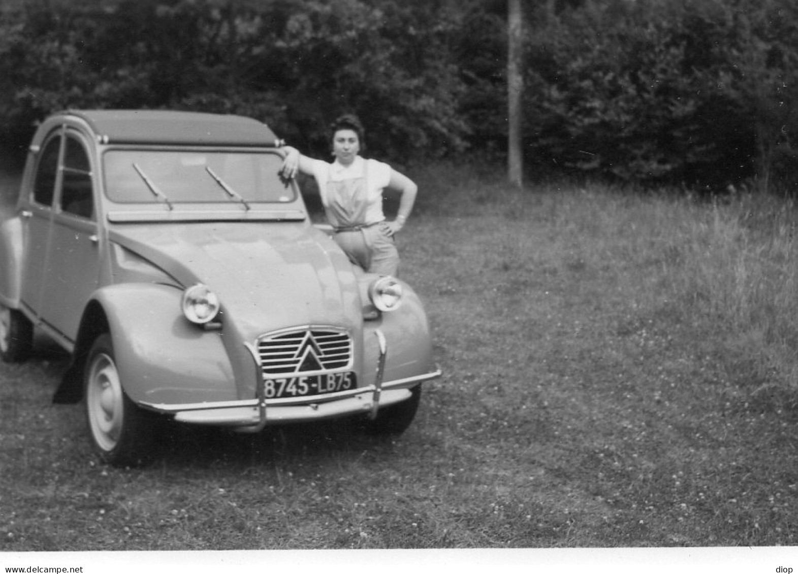 Photo Vintage Paris Snap Shop - Deux Chevaux Citro&ecirc;n - Auto's