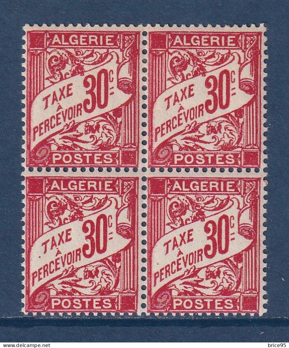 Algérie - Taxe - YT N° 25 * - Neuf Avec Charnière - 1942 - Unused Stamps