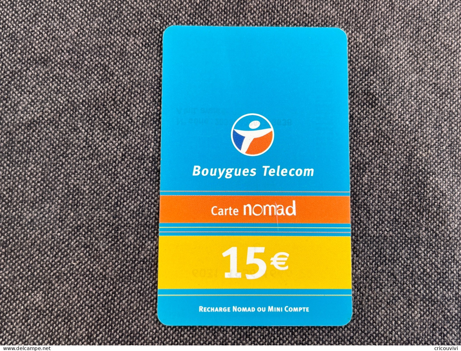 Nomad / Bouygues Nom Pu24a - Cellphone Cards (refills)