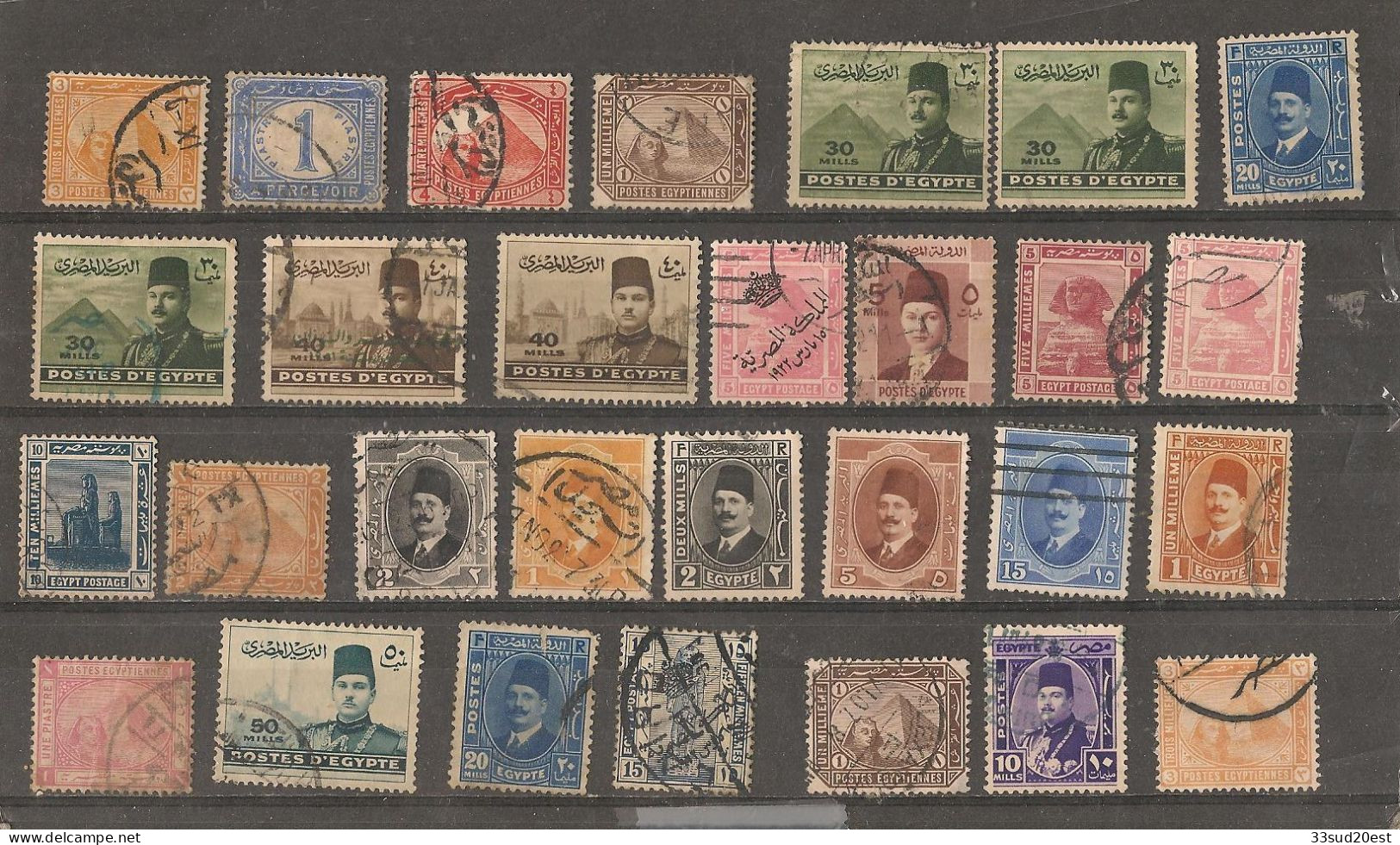 Port Saïd, Alexandrie, Royaume Et République D'Egypte - Collections (without Album)