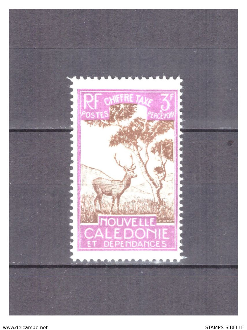 NOUVELLE  CALEDONIE . TAXE  N °  38.   3 F  .  NEUF  *  SUPERBE . - Ungebraucht