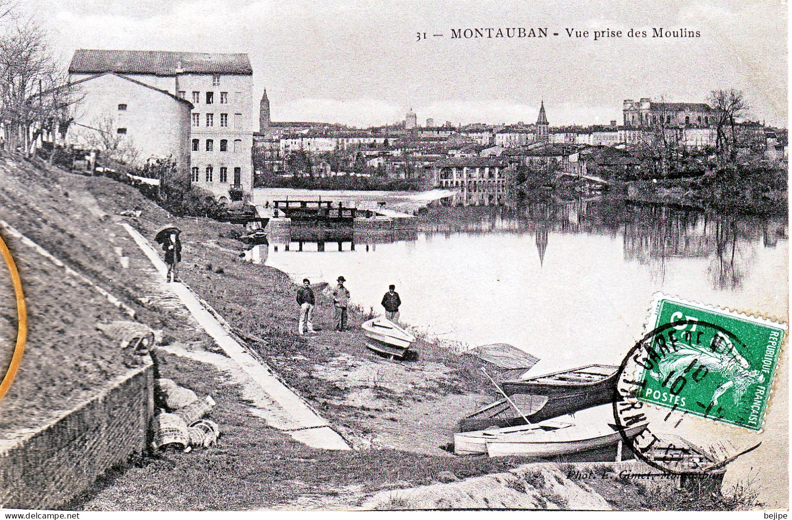 82 Tarn Et Garonne MONTAUBAN Vue Prise Des Moulins - Montauban