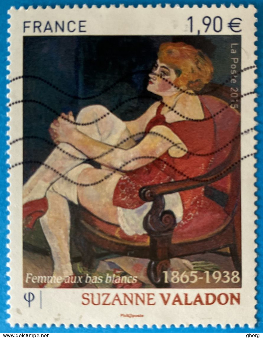 France 2015 : Suzanne Valadon, Peintre N° 4977 Oblitéré - Used Stamps