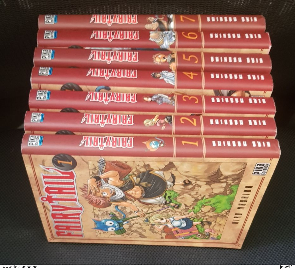 Manga Fairy Tail Tome 1 à 7 - Hiro Mashima - Pika Edition - Mangas (FR)