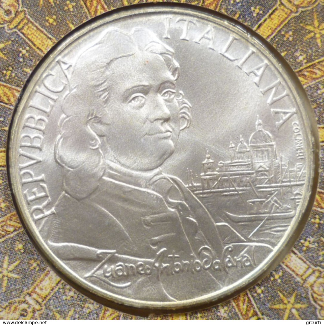 Italia - 5.000 Lire 1997 - Giovan Antonio Canal Detto Il "Canaletto" - Gig# 473 - KM# 189 - 5 000 Lire