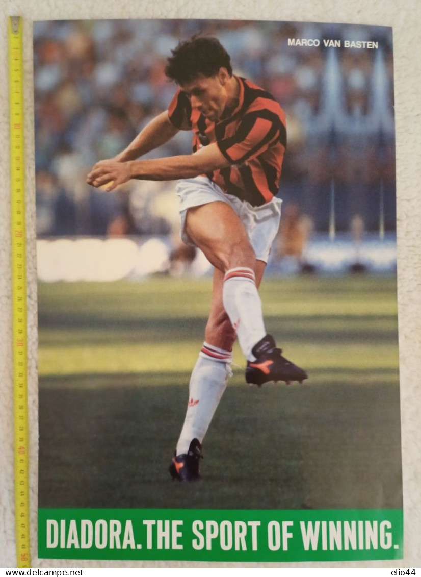 Altri Temi E Collezioni - Poster Calcio -  Marco Van Basten (Milan) - - Andere & Zonder Classificatie