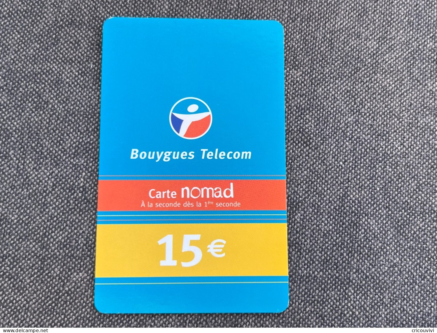 Nomad / Bouygues Nom Pu33 - Cellphone Cards (refills)